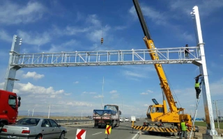 سازه های عوارض الکترونیکی دکل ETC